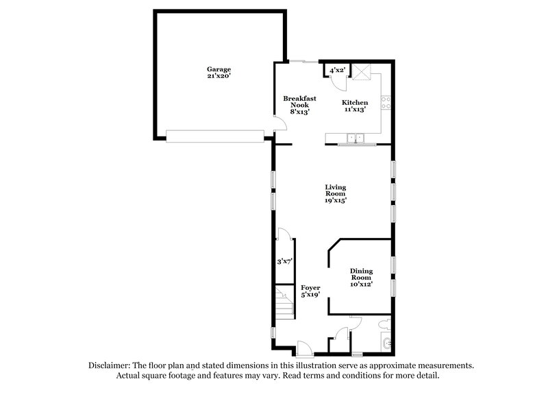 2,285/Mo, 11210 W Baden St Avondale, AZ 85323 Floor Plan View