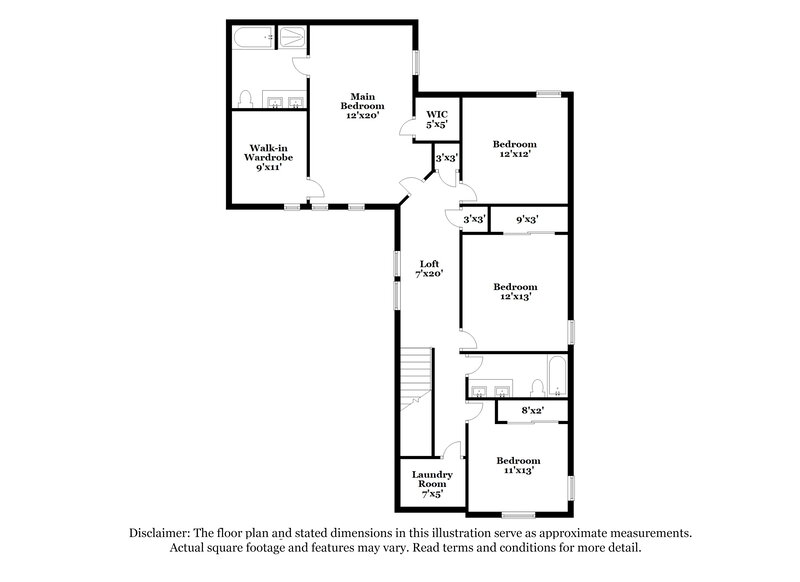 2,285/Mo, 11210 W Baden St Avondale, AZ 85323 Floor Plan View 2