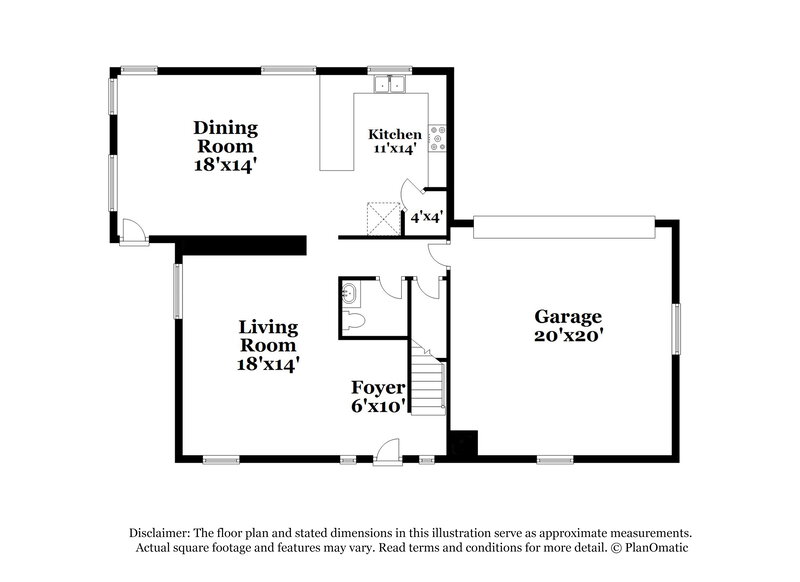 2,385/Mo, 7218 S 39th Dr Phoenix, AZ 85041 Floor Plan View