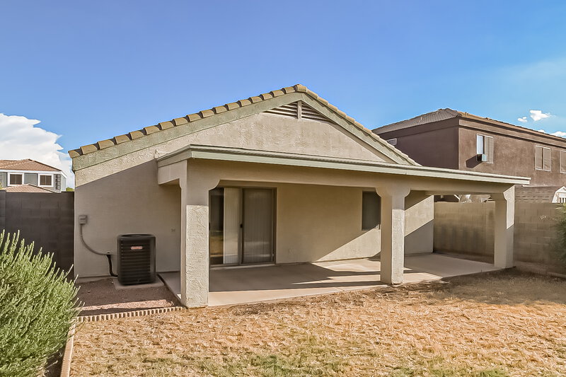 1,990/Mo, 12418 W Dreyfus Dr El Mirage, AZ 85335 Rear View