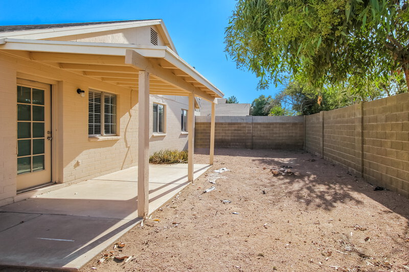 2,200/Mo, 3134 E McKellips Rd Unit 40 Mesa, AZ 85213 Rear View