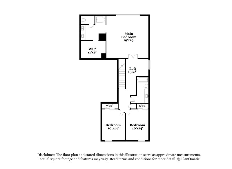 1,820/Mo, 4123 E Azurite Rd San Tan Valley, AZ 85143 Floor Plan View 2