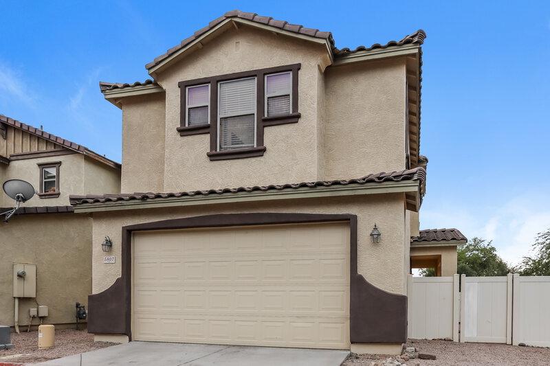 2,140/Mo, 5807 E Grove Ave Mesa, AZ 85206 Rear View