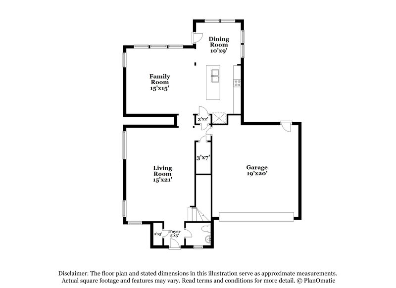 2,450/Mo, 22224 S 211th Way Queen Creek, AZ 85142 Floorplan View