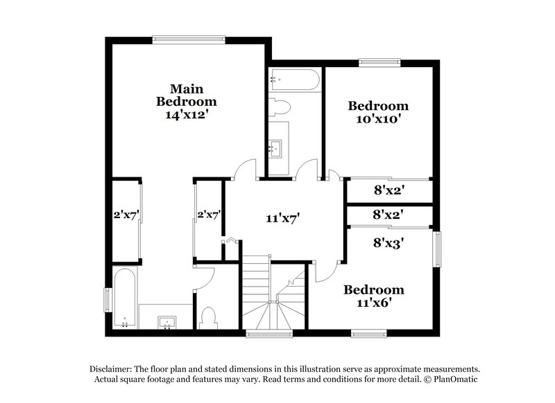 2,345/Mo, 2565 E Southern Ave Unit 119 Mesa, AZ 85204 Floor Plan View 2