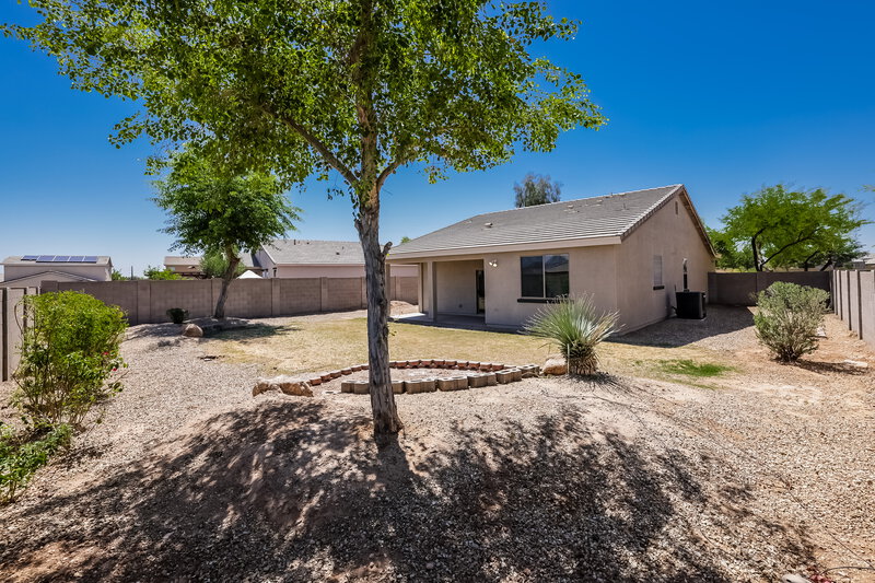 2,000/Mo, 1868 W Wrangler Way Queen Creek, AZ 85142 Rear View