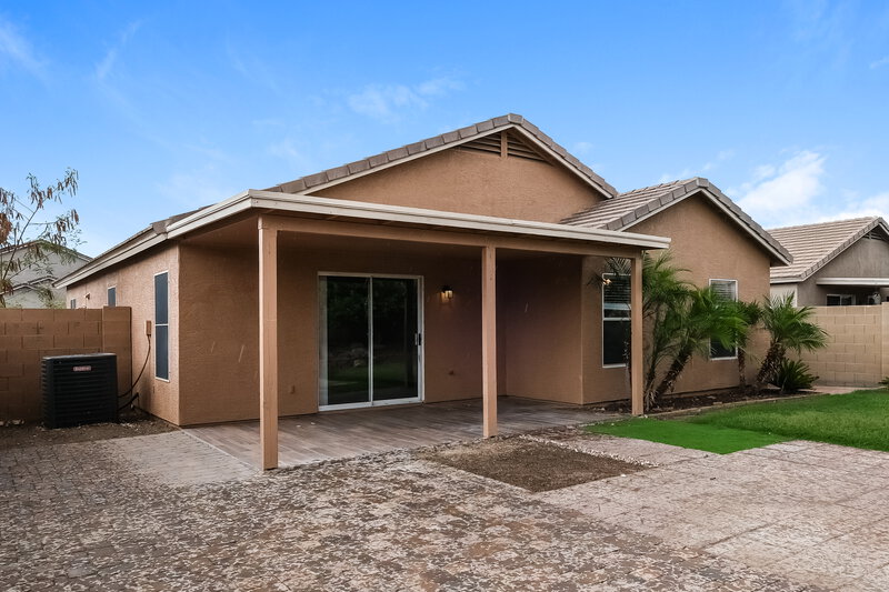 1,730/Mo, 22614 W Papago St Buckeye, AZ 85326 Rear View