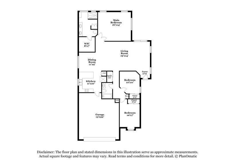 2,320/Mo, 9840 E Olla Ave Mesa, AZ 85212 Floor Plan View