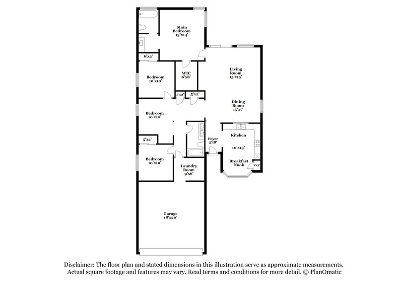 1,835/Mo, 30201 N Sunray Dr San Tan Valley, AZ 85143 Floor Plan View