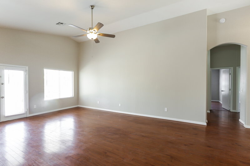 2,255/Mo, 7741 E Caballero Cir Mesa, AZ 85207 Living Room View 3
