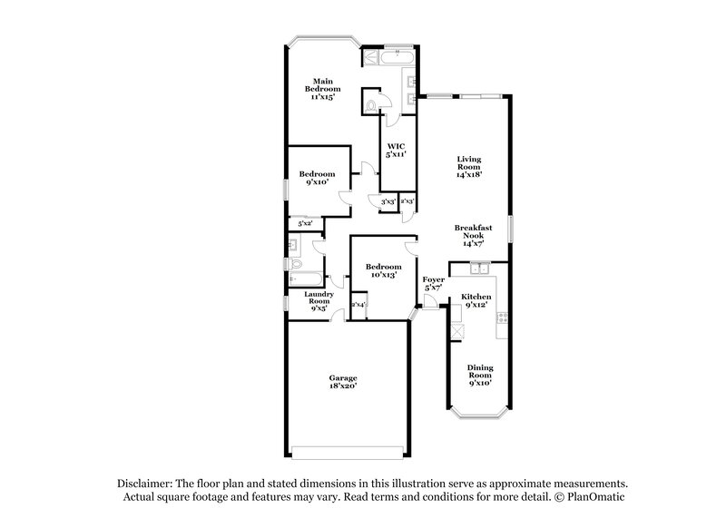 2,320/Mo, 8808 W Adam Ave Peoria, AZ 85382 Floorplan View