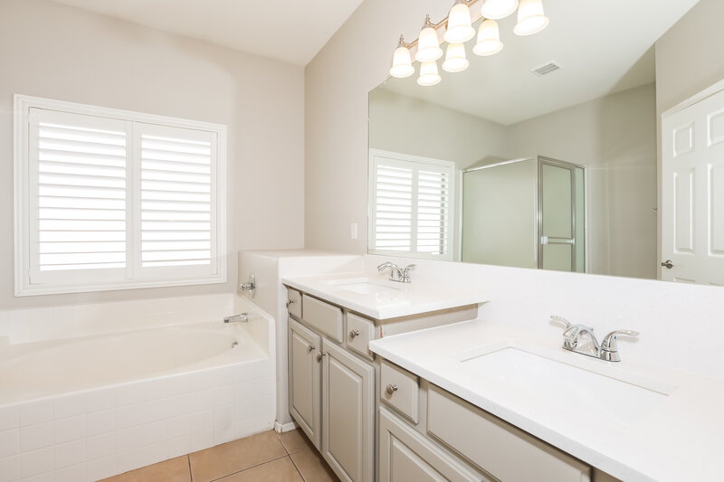 2,630/Mo, 18682 E Lark Dr Queen Creek, AZ 85142 Main Bathroom View