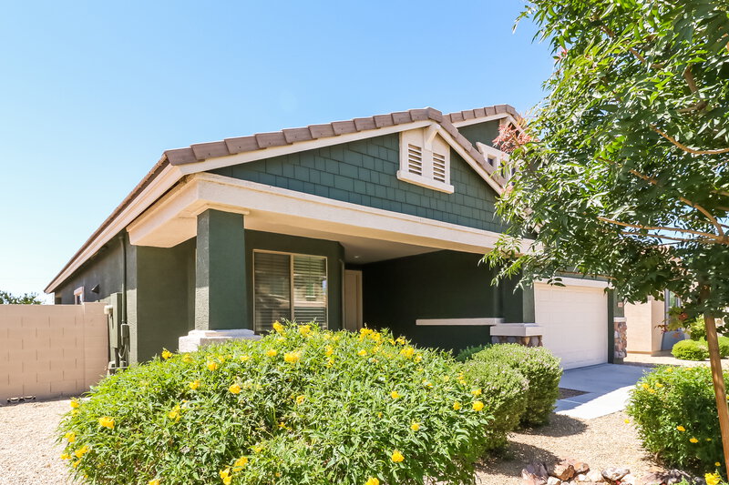 2,095/Mo, 23851 W Gibson Ln Buckeye, AZ 85326 Twilight Rear View