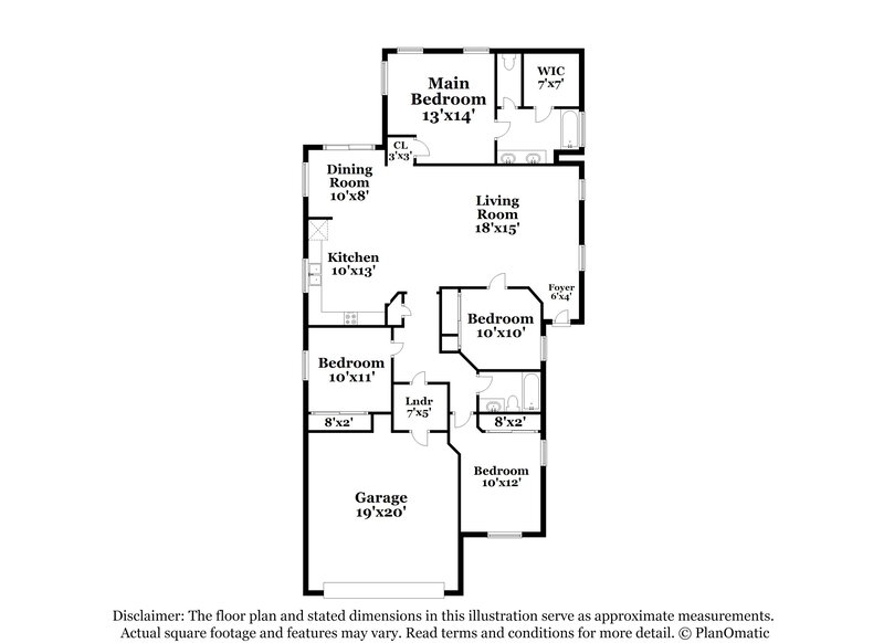 2,170/Mo, 3341 W Yellow Peak Dr SAN TAN VALLEY, AZ 85142 Floor Plan View