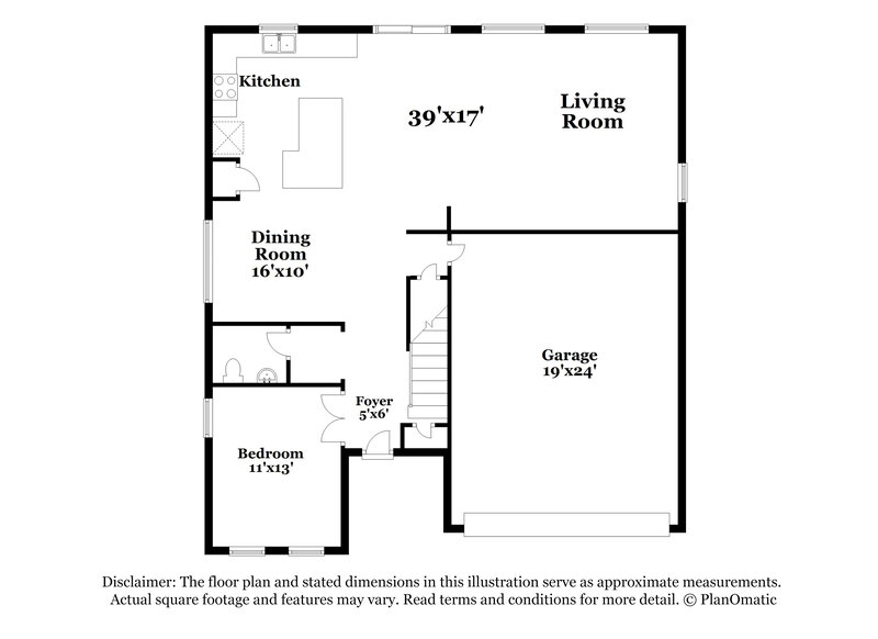 2,185/Mo, 7059 S Summerset Ln Buckeye, AZ 85326 Floor Plan View 2