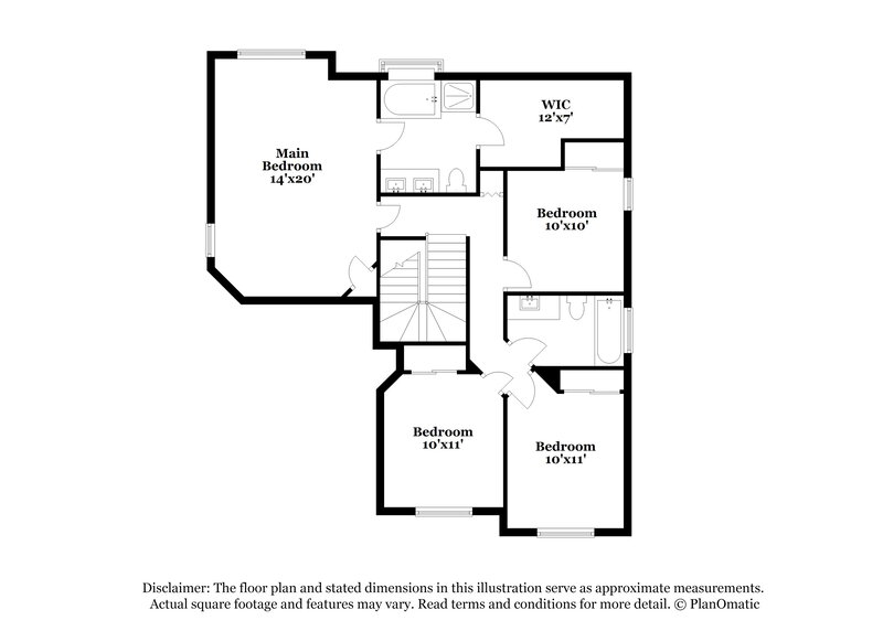 2,315/Mo, 5541 W Wood St Phoenix, AZ 85043 Floor Plan View 2