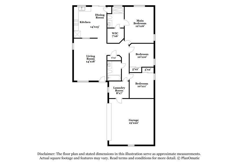2,215/Mo, 4449 E Del Rio St Gilbert, AZ 85295 Floor Plan View