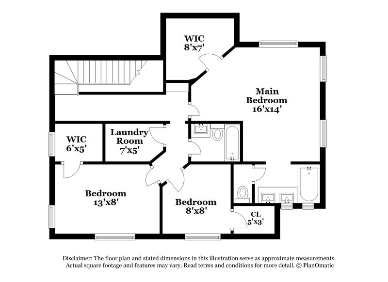 2,070/Mo, 14843 W Ashland Ave Goodyear, AZ 85395 Floor Plan View 2