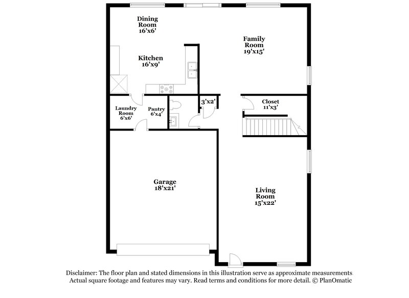 3,960/Mo, 6516 S 74th Ln Laveen, AZ 85339 Floor Plan View