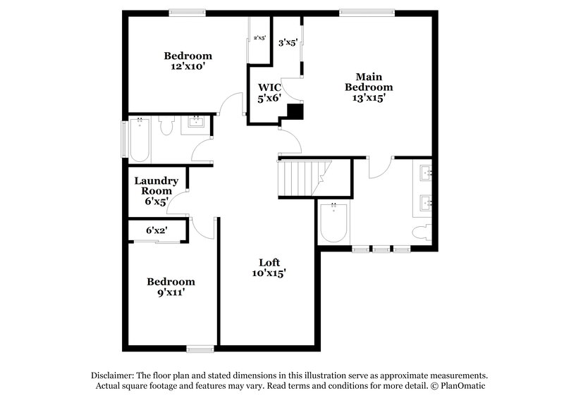 1,725/Mo, 1205 S 121st Dr Avondale, AZ 85323 Floor Plan View 2