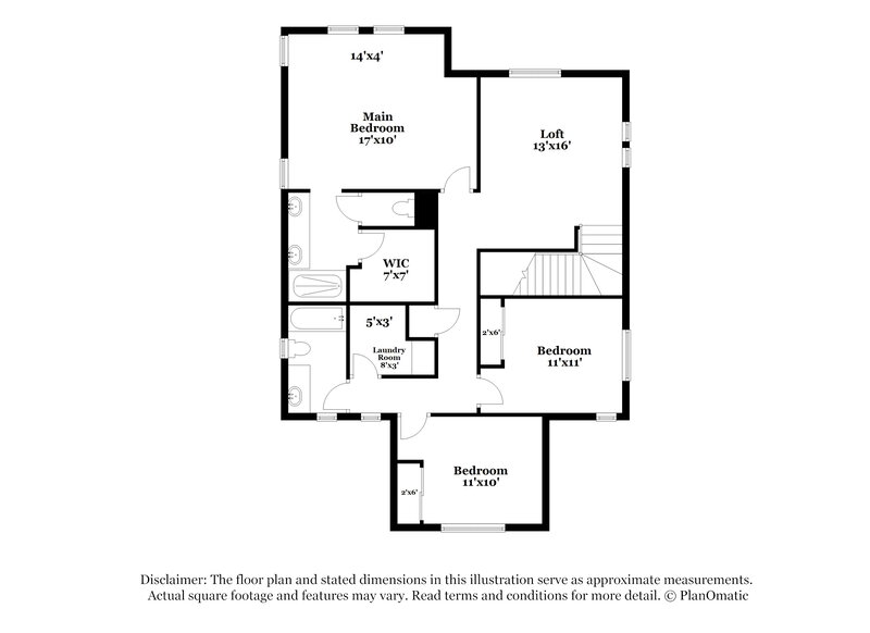 2,670/Mo, 19076 E Seagull Dr Queen Creek, AZ 85142 Floor Plan View 2
