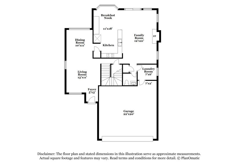 2,510/Mo, 18400 N 83rd Dr Peoria, AZ 85382 Floor Plan View