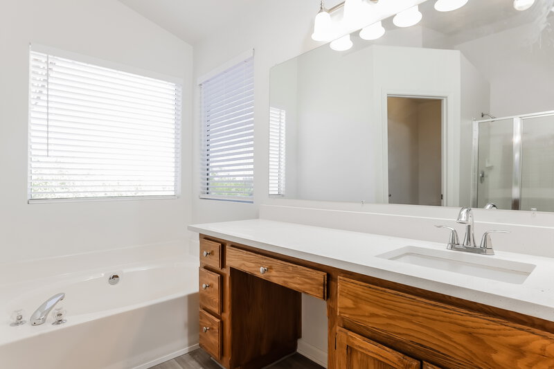 2,510/Mo, 18400 N 83rd Dr Peoria, AZ 85382 Main Bathroom View