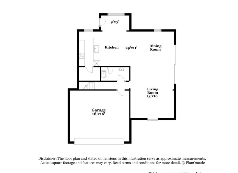 2,630/Mo, 29267 N 122nd Ln Peoria, AZ 85383 Floor Plan View