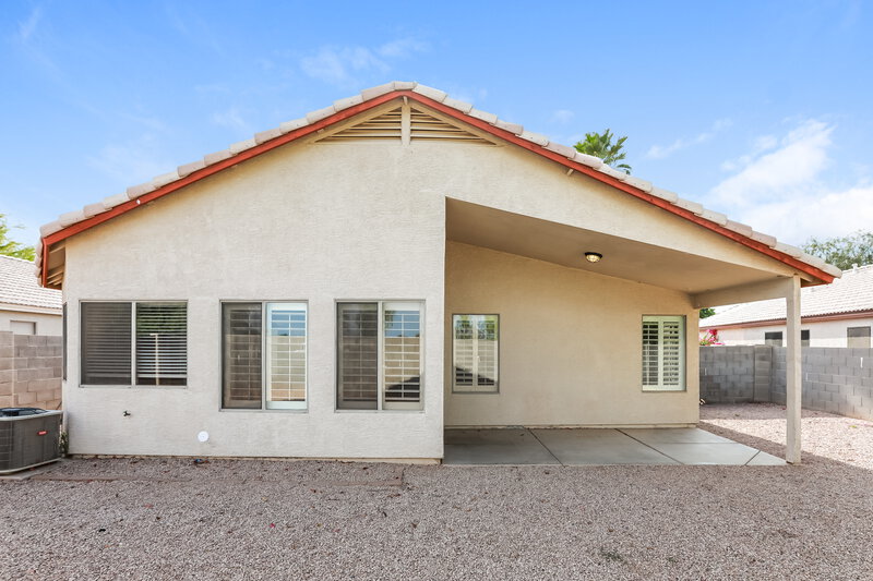 2,340/Mo, 323 N Ocean Dr Gilbert, AZ 85233 Rear View