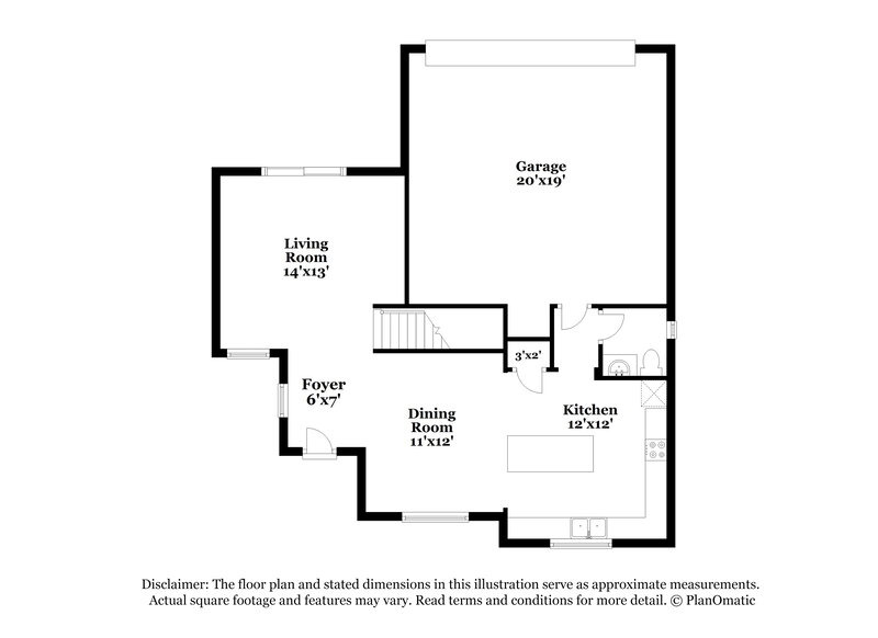 2,500/Mo, 4111 E Oakland St Gilbert, AZ 85295 Floor Plan View 2
