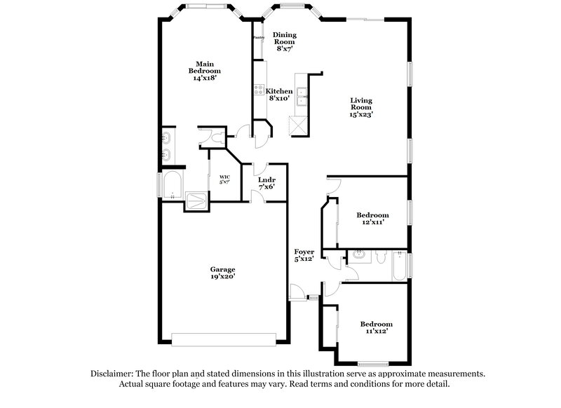 2,275/Mo, 1685 W Pinon Ct Gilbert, AZ 85233 Floor Plan View