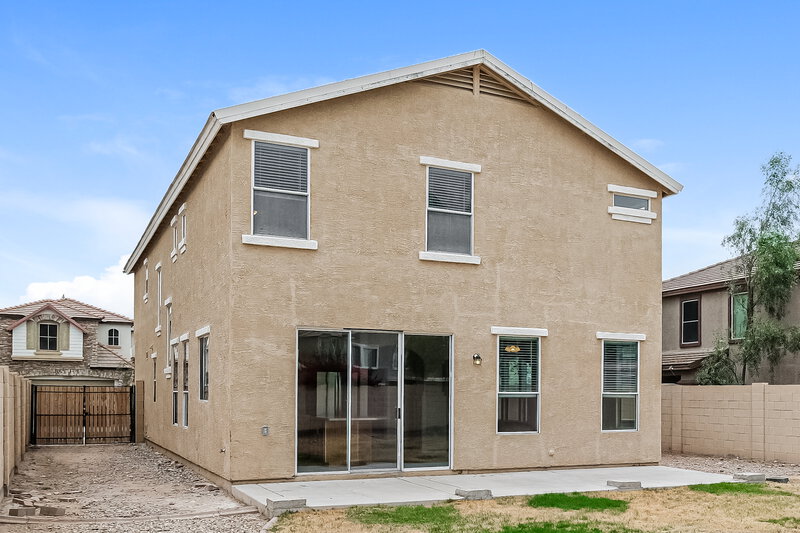 2,445/Mo, 13519 W San Juan Ct Litchfield Park, AZ 85340 Rear View