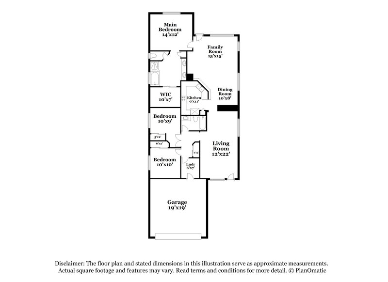 1,835/Mo, 2017 N 108th Dr Avondale, AZ 85392 Floor Plan View