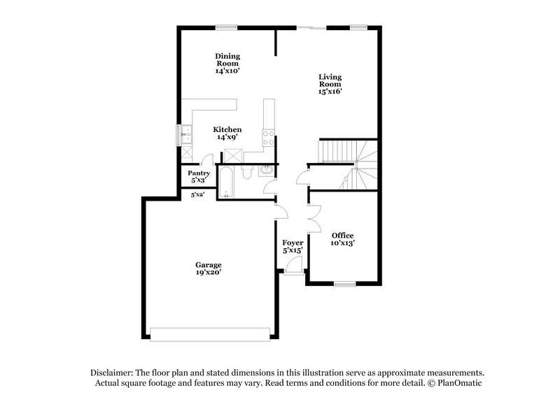 1,965/Mo, 8514 W Pioneer St Tolleson, AZ 85353 Floor Plan View