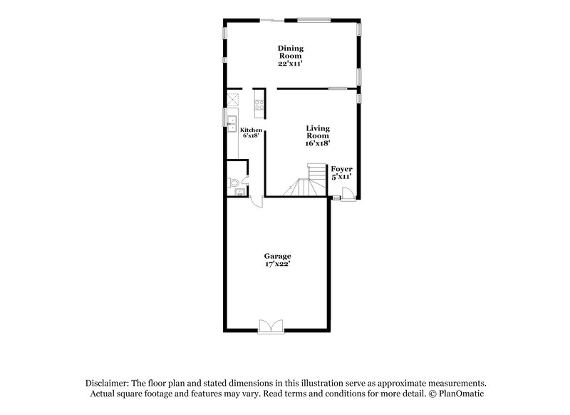 2,955/Mo, 4124 E Anderson Dr Phoenix, AZ 85032 Floor Plan View 2