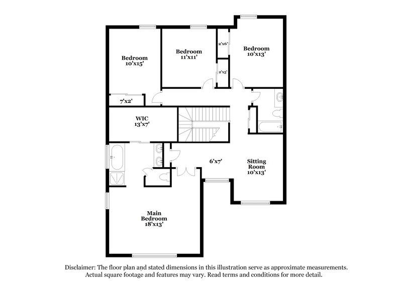 2,495/Mo, 2319 W Running Deer Trl Phoenix, AZ 85085 Floor Plan View 2