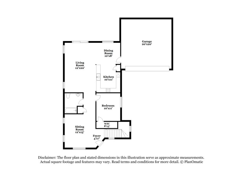 2,385/Mo, 7817 S 50th Ln Laveen, AZ 85339 Floorplan View