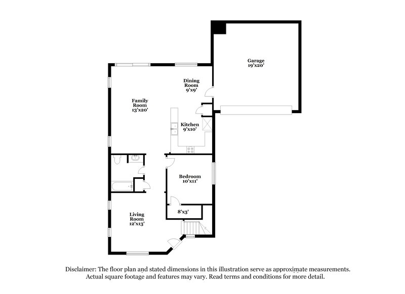 2,245/Mo, 5005 W Fawn Dr Laveen, AZ 85339 Floorplan View