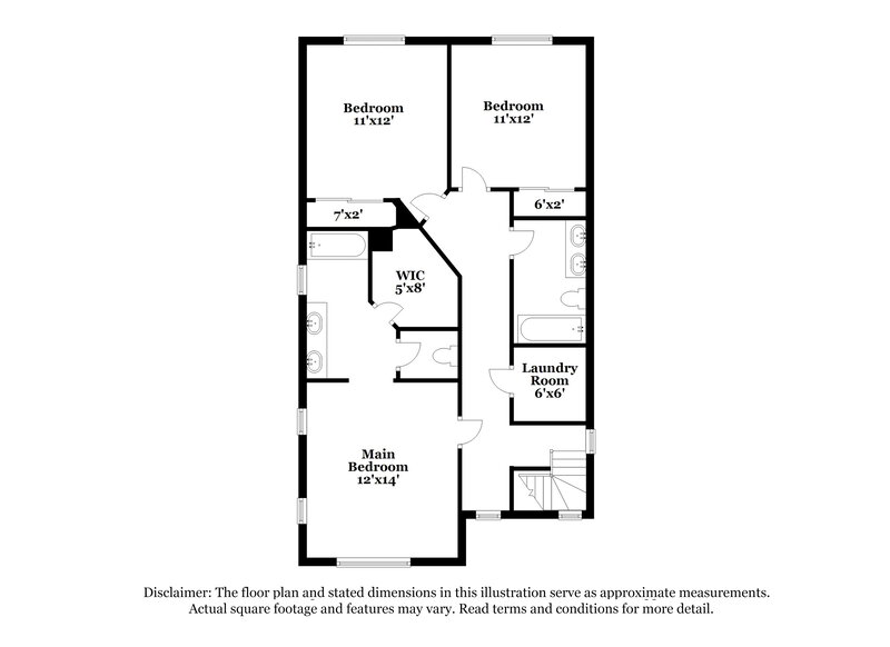 2,245/Mo, 5005 W Fawn Dr Laveen, AZ 85339 Floorplan View 2