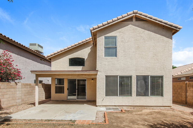 2,480/Mo, 3929 E Wescott Dr Phoenix, AZ 85050 Rear View 2