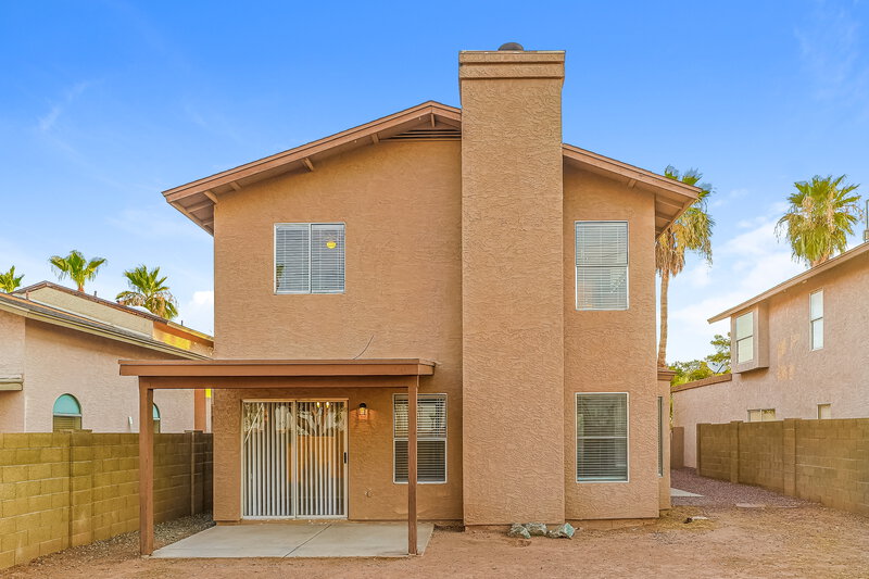 2,245/Mo, 4041 E Caballero St Mesa, AZ 85205 Rear View