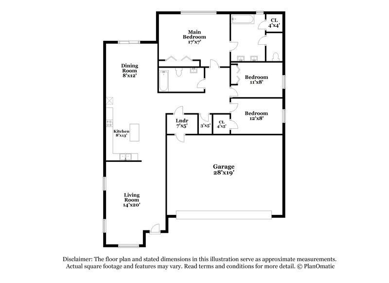2,035/Mo, 2115 S Luther Mesa, AZ 85209 Floor Plan View