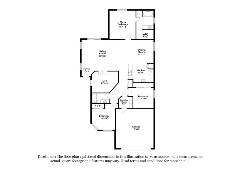 2,395/Mo, 10640 E Enid Ave Mesa, AZ 85208 Floorplan View