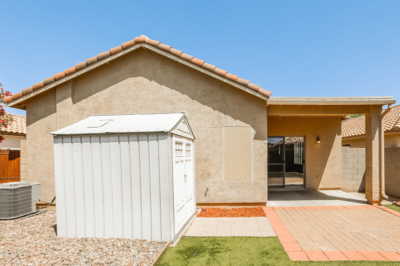 2,090/Mo, 2837 W San Carlos Ln San Tan Valley, AZ 85142 Rear View
