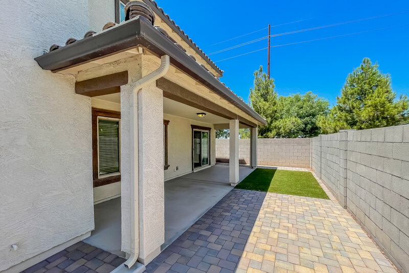 2,660/Mo, 825 S Swallow Ln Gilbert, AZ 85296 Rear View 2