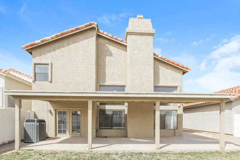 2,510/Mo, 14419 S 43rd Pl Phoenix, AZ 85044 Rear View 2