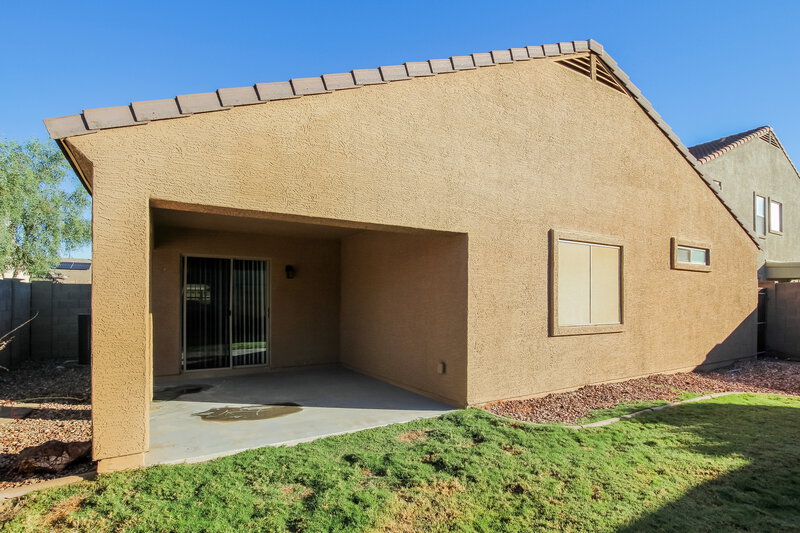 1,850/Mo, 23823 W Grove St Buckeye, AZ 85326 Rear View