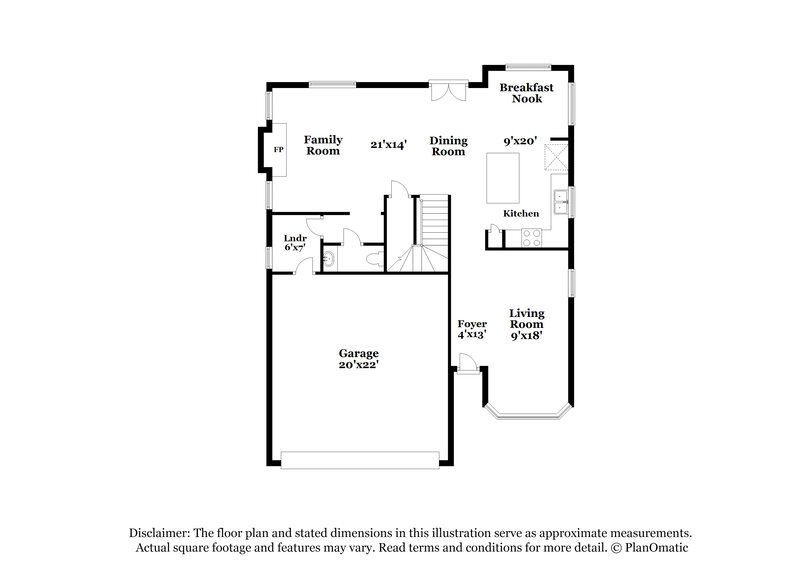 2,915/Mo, 5142 W Piute Ave Glendale, AZ 85308 Floor Plan View
