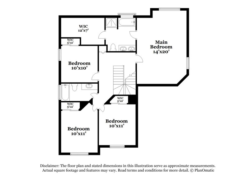 2,915/Mo, 5142 W Piute Ave Glendale, AZ 85308 Floor Plan View 2