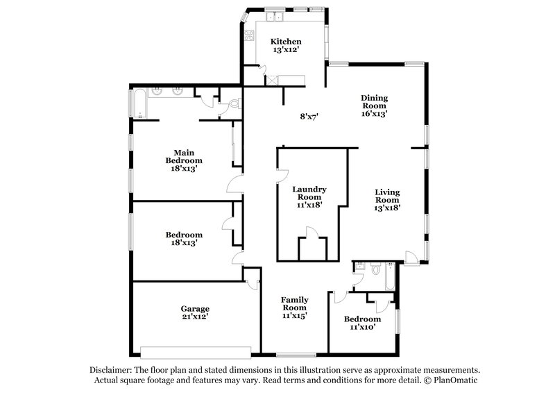 2,255/Mo, 2717 S Ananea Mesa, AZ 85209 Floor Plan View